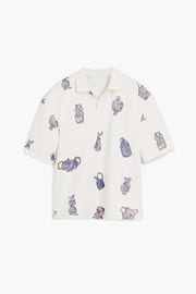 【SALE 40%】DESIGUAL デシグアル メンズ ポロシャツ 25SMLK01 POLO_POL 1001 CRUDO