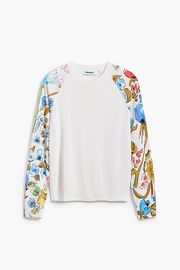 【SALE 40%】DESIGUAL デシグアル カットソー レディース 25SWJF31 JERS_RANDERS 1000 BLANCO