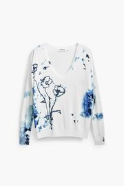【SALE 50%】DESIGUAL デシグアル カットソー レディース 25SWJF33 JERS_HELSINKI 1001 CRUDO