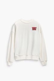【SALE 40%】DESIGUAL デシグアル レディース スウェット 25SWSK39 SWEAT_MICKEY MOUSE 1001 CRUDO