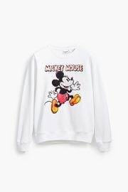 【SALE 50%】DESIGUAL デシグアル スウェット レディース 25SWSK45 SWEAT_AVERY MICKEY 1001 CRUDO