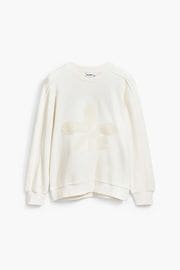 【SALE 40%】DESIGUAL デシグアル カットソー レディース 25SWSK12 SWEAT_ABRIL 1001 CRUDO