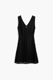 【SALE 40%】DESIGUAL デシグアル ワンピース レディース 25SWVW53 VEST_BUDAPEST 2000 NEGRO