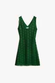 【SALE 50%】DESIGUAL デシグアル ワンピース レディース 25SWVW53 VEST_BUDAPEST 4007 VERDE LONDRES