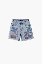 【SALE 40%】DESIGUAL デシグアル パンツ レディース 25SWDD24 DENIM_INIDANA 5053 DENIM MEDIUM WASH