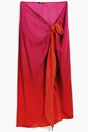 ��SALE 50%��DESIGUAL �ǥ������� ��ǥ����� �ѥ쥪 25SAWA16 PAREO_DEGRADATE FALDA PAREO 7002 NARANJA