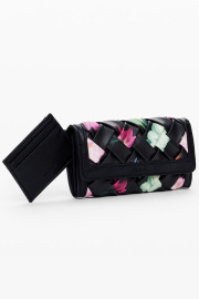 【SALE 40%】DESIGUAL デシグアル サイフ レディース 25SAYP14 MONE_&#201;CLAT MARIONA 2000 NEGRO
