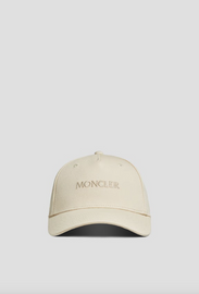MONCLER モンクレール キャップ 093-3B00054-04863 Embroidered Logo Gabardine Baseball Cap 050