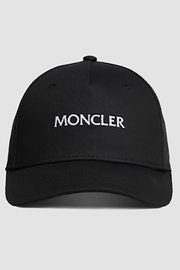 MONCLER ��󥯥졼�� ��ǥ����� ����å� 093-3B00054-04863 Embroidered Logo Gabardine Baseball Cap 99B