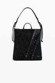 DESIGUAL デシグアル バックパック レディース 25WAKP12 BACK_BLACK PATCH TANGO  PRETORIA MINI 2000