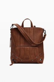 DESIGUAL デシグアル バックパック レディース 25WAKP23 BACK_EMBRO PATCH PRETORIA MINI CAMEL 6011 