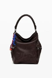 DESIGUAL デシグアル バックパック レディース 25WAKP29 BACK_HALF LOGO ARICA CHOCO 6009