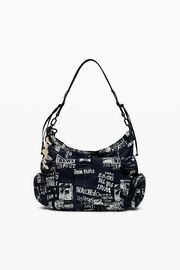 DESIGUAL デシグアル バッグ レディース 25WAXA20 BAG_NEWSPAPER ARICA 2000