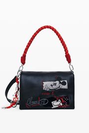 DESIGUAL デシグアル バッグ レディース 25WAXP19 BAG_MICKEY ROCK DORTMUND FLAP 2000