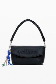 DESIGUAL デシグアル バッグ レディース 25WAXPAL BAG_HALF LOGO TROKEL  BLACK 2000
