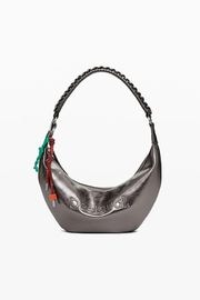 DESIGUAL デシグアル バッグ レディース 25WAXPAU BAG_HALF LOGO ZANTE DARK SILVER 9225