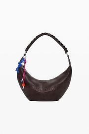 DESIGUAL デシグアル バッグ レディース 25WAXPAX BAG_HALF LOGO ZANTE CHOCO 6009