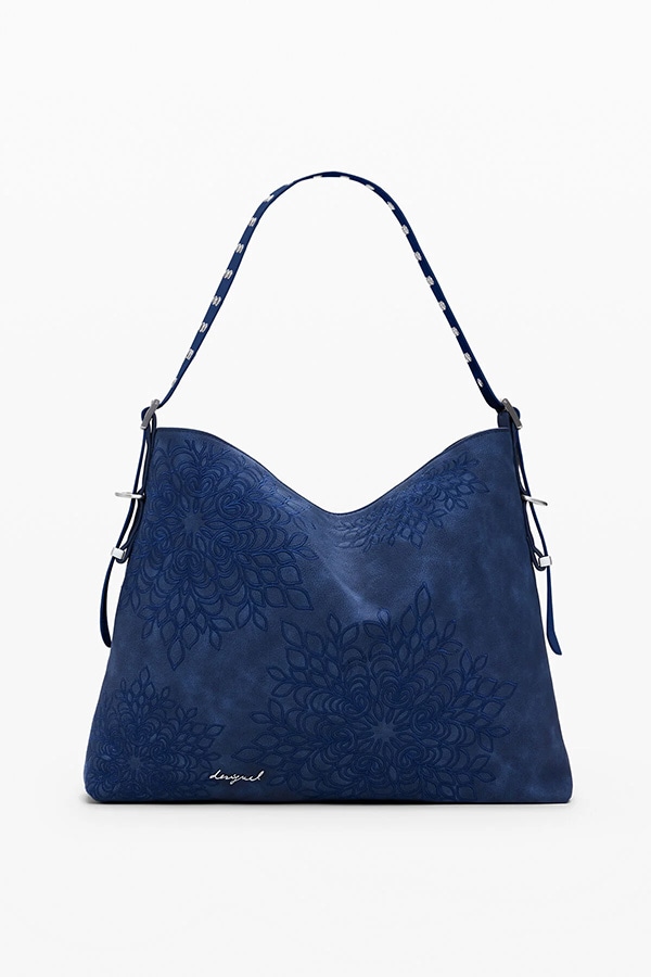 バッグ desigual bag Desigual Accessories PU Across Body Bag, Black: Handbags