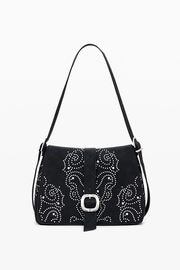 DESIGUAL デシグアル バッグ レディース 25WAXPBH BAG_POKER FACE POSADAS MINI 2.0 BLACK 2000
