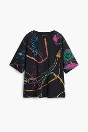 DESIGUAL デシグアル カットソー メンズ 25WMTK12 TS_MATARO 2000