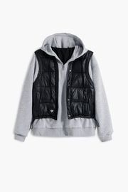 DESIGUAL デシグアル レディース スウェット パーカー 25WWSK05 SWEAT_CHALECO 2042