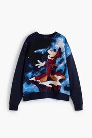 DESIGUAL デシグアル レディース スウェット 25WWSK15 SWEAT_FANTASY_MICKEY 5000