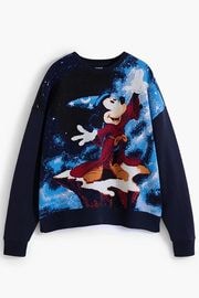 ��SALE 50%��DESIGUAL �ǥ������� ��ǥ����� �������å� 25WWSK15 SWEAT_FANTASY_MICKEY 5000