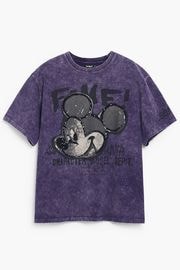 DESIGUAL デシグアル カットソー レディース 25WWTK60 TS_FUGAZ MICKEY 2010