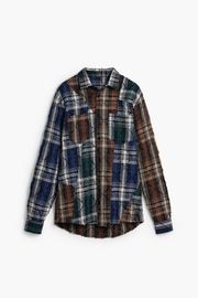 DESIGUAL デシグアル シャツ メンズ 25WMCW34 CAM_CHECKS AND FRINGES 9022|DESIGUAL|Brand list(ファッション)