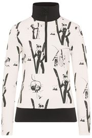 Toni Sailer ȥˡ顼 ǥ ʡ㥱å 352307P WIEKA PRINT Women First Layer 201 bright white