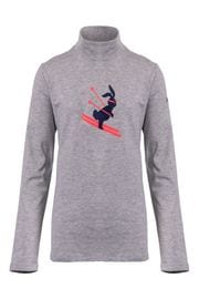 KJUS チュース ジュニア ガールズ スキー インナージャケット K00986 Girls Snow Pullover K0098601 Alloy/Atlanta Blue|KJUS|Brand 