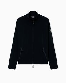 ARMANI EA7 メンズ スキー ジャケット AF14634 7M000471 SKI M KITZBUHEL POWERSTRETCH COLORBLOCK T-TOP FZ UC001 BLA