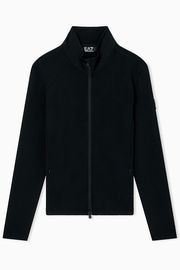 ARMANI EA7 レディース スキー ジャケット AF14634 7W000384 SKI W CORTINA POWERSTRETCH FZ UC001 BLACK