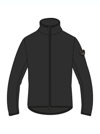 ARMANI EA7 キッズ スキー ジャケット AF14634 7B000117 SKI K KITZBUHEL POWERSTRETCH T-TOP FZ UC001 BLACK