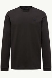 MONCLER ��󥯥졼�� ��� T����� 091-8D00001-89AUG GRAPHIC LOGO LONG SLEEVE COTTON T-SHIRT 999/BLACK