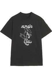 MONCLER ��󥯥졼�� ��� T����� 091-8C00016-89AJS MASCOT LOGO COTTON T-SHIRT 998