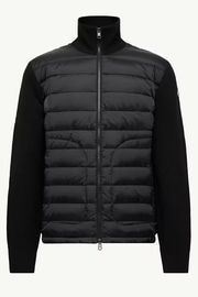 MONCLER ��󥯥졼�� ��� �����ǥ����� 091-9B50700-A9341 PADDED ZIP-UP CARDIGAN 999/BLACK