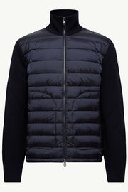 MONCLER 󥯥졼  ǥ K2091-9B50700-A9341 PADDED ZIP-UP CARDIGAN 999/BLACK