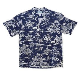 HAWAII TWO PALMS 501C Love Shack navy