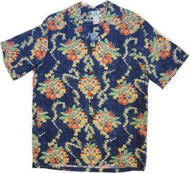 TWO PALMS �ȥ����ѡ��ॹ �����ϥ���� 501R Lei of Hawaii navy