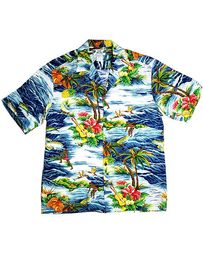 HAWAII TWO PALMS 501R Ocean navy