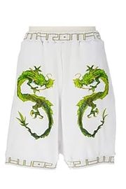 MARQLEEN マークリーン メンズ レディース ハーフパンツ MQ03029 TG&DR SL PANTS 001 dragon white