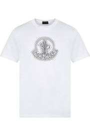 MONCLER ��󥯥졼�� ��� T����� 091-8C00028-89A17 SS T-SHIRT 001 WHITE