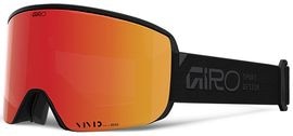 GIRO ジロ スキー ゴーグル U/GOGGLE AXIS (ASIAN FIT) フレームカラー BLACK STACKED レンズカラー Vivid Ember/Vivid Infrared