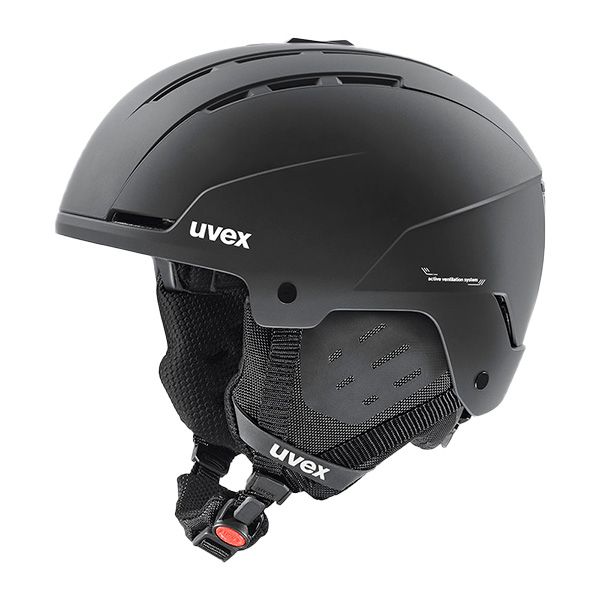 uvex レーシング スキー ヘルメット オールブラック UVEX ウベックス スキー ヘルメット 566318 stance ブラックマット