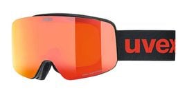 UVEX ウベックス キッズ スキー ゴーグル 550850 pwdr FM ブラックマット/レッド