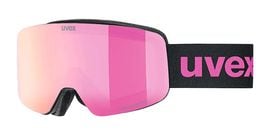 UVEX ウベックス キッズ スキー ゴーグル 550850 pwdr FM ブラックマット/ピンク