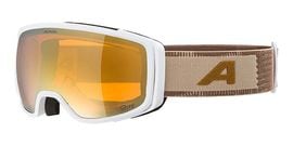 ALPINA アルピナ スキー ゴーグル A7303 BIVIO Q-LITE ホワイト/アースマット