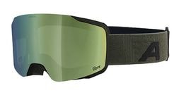 ALPINA アルピナ スキー ゴーグル A7308 TAOS Q-LITE ブラック/オリーブマット