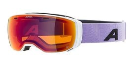 ALPINA アルピナ スキー ゴーグル A7246 ESTETICA Q-LITE ホワイト/ライラックマット